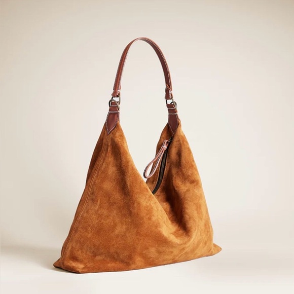New without tag Parker Thatch Maurice Hobo - Suede Caramel - Picture 2 of 6